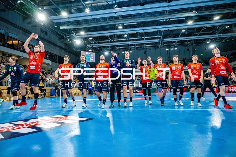 Handball I Herren I Saison 2023-2024 I EHF European League I Playoff I Rückspiel I Rhein-Neckar Löwen - RK Nexe I 02.04.2024