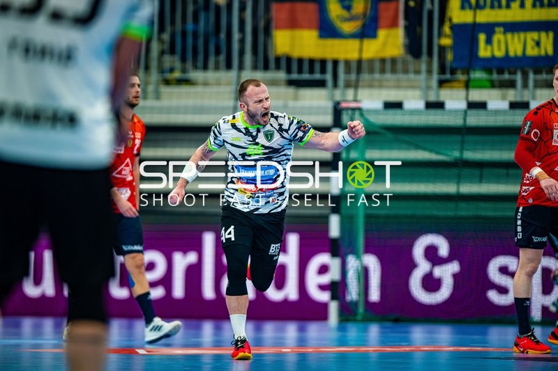 Handball I Herren I Saison 2023-2024 I EHF European League I Playoff I Rückspiel I Rhein-Neckar Löwen - RK Nexe I 02.04.2024