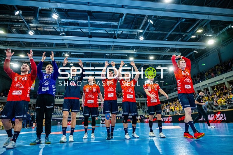 Handball I Herren I Saison 2023-2024 I EHF European League I Playoff I Rückspiel I Rhein-Neckar Löwen - RK Nexe I 02.04.2024