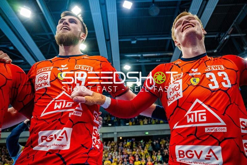 Handball I Herren I Saison 2023-2024 I EHF European League I Playoff I Rückspiel I Rhein-Neckar Löwen - RK Nexe I 02.04.2024