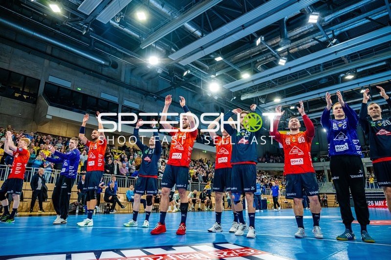 Handball I Herren I Saison 2023-2024 I EHF European League I Playoff I Rückspiel I Rhein-Neckar Löwen - RK Nexe I 02.04.2024