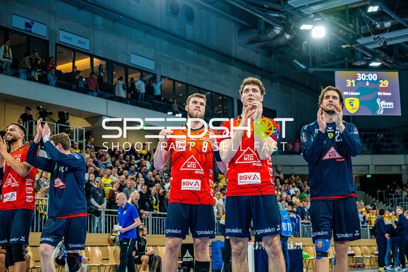 Handball I Herren I Saison 2023-2024 I EHF European League I Playoff I Rückspiel I Rhein-Neckar Löwen - RK Nexe I 02.04.2024