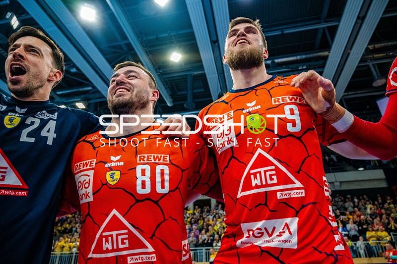 Handball I Herren I Saison 2023-2024 I EHF European League I Playoff I Rückspiel I Rhein-Neckar Löwen - RK Nexe I 02.04.2024