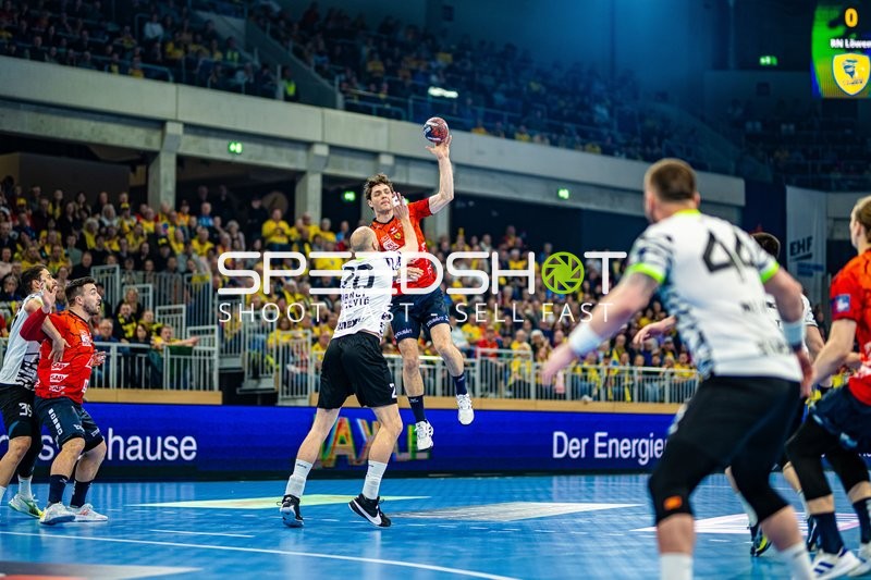 Handball I Herren I Saison 2023-2024 I EHF European League I Playoff I Rückspiel I Rhein-Neckar Löwen - RK Nexe I 02.04.2024