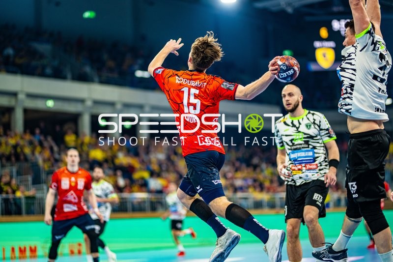 Handball I Herren I Saison 2023-2024 I EHF European League I Playoff I Rückspiel I Rhein-Neckar Löwen - RK Nexe I 02.04.2024