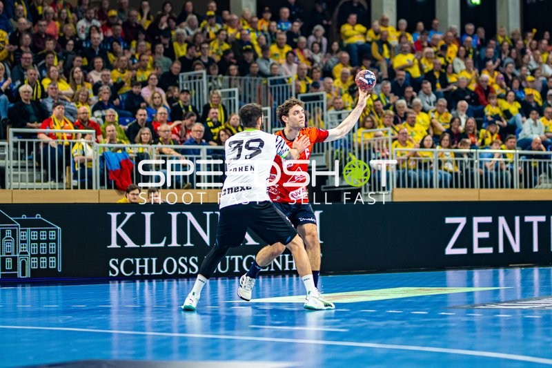 Handball I Herren I Saison 2023-2024 I EHF European League I Playoff I Rückspiel I Rhein-Neckar Löwen - RK Nexe I 02.04.2024