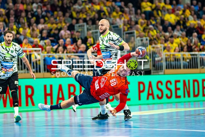 Handball I Herren I Saison 2023-2024 I EHF European League I Playoff I Rückspiel I Rhein-Neckar Löwen - RK Nexe I 02.04.2024