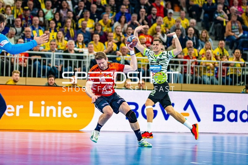 Handball I Herren I Saison 2023-2024 I EHF European League I Playoff I Rückspiel I Rhein-Neckar Löwen - RK Nexe I 02.04.2024