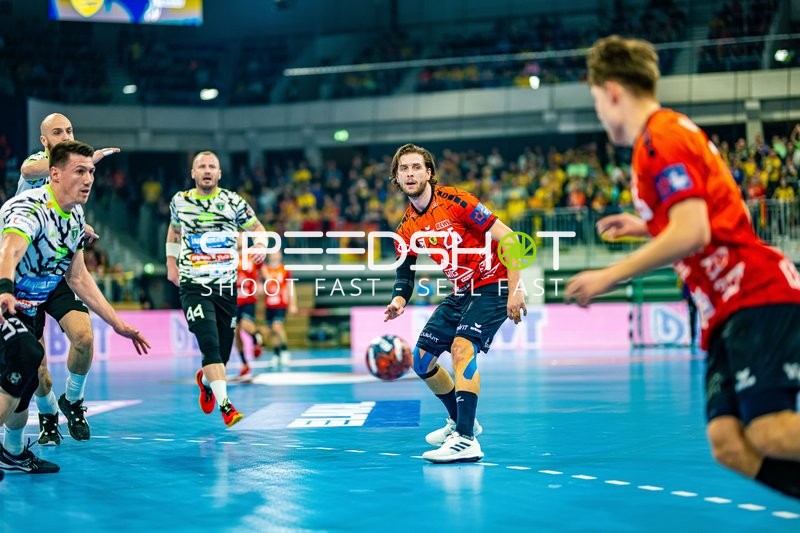 Handball I Herren I Saison 2023-2024 I EHF European League I Playoff I Rückspiel I Rhein-Neckar Löwen - RK Nexe I 02.04.2024