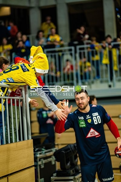 Handball I Herren I Saison 2023-2024 I EHF European League I Playoff I Rückspiel I Rhein-Neckar Löwen - RK Nexe I 02.04.2024