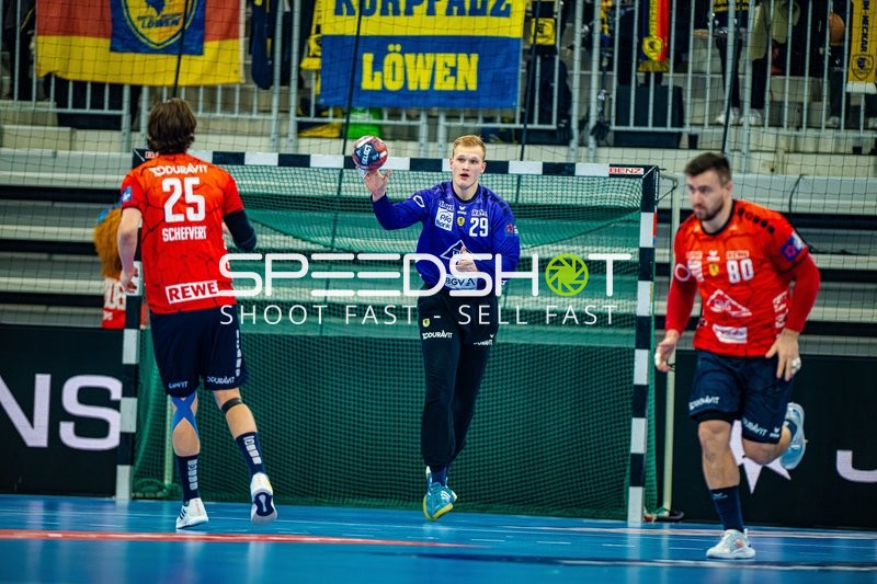 Handball I Herren I Saison 2023-2024 I EHF European League I Playoff I Rückspiel I Rhein-Neckar Löwen - RK Nexe I 02.04.2024