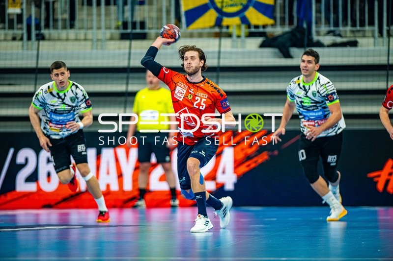Handball I Herren I Saison 2023-2024 I EHF European League I Playoff I Rückspiel I Rhein-Neckar Löwen - RK Nexe I 02.04.2024