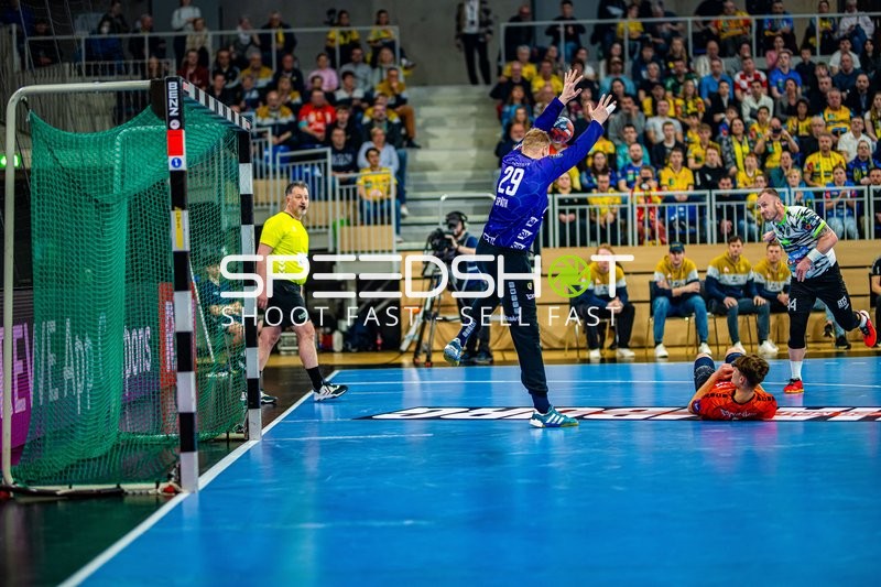 Handball I Herren I Saison 2023-2024 I EHF European League I Playoff I Rückspiel I Rhein-Neckar Löwen - RK Nexe I 02.04.2024