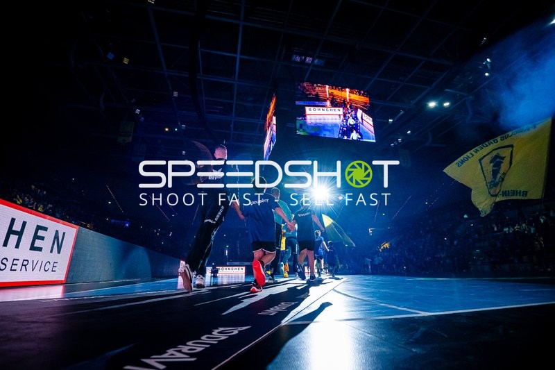 Handball I Herren I Saison 2023-2024 I Liqui Moly Handballbundesliga I 27. Spieltag I Rhein-Neckar Löwen - Bergischer HC I 12.04.2024