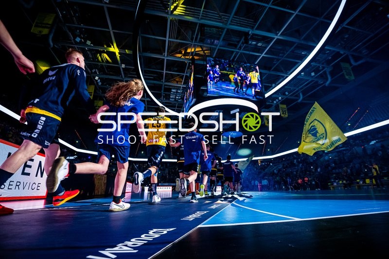 Handball I Herren I Saison 2023-2024 I Liqui Moly Handballbundesliga I 27. Spieltag I Rhein-Neckar Löwen - Bergischer HC I 12.04.2024