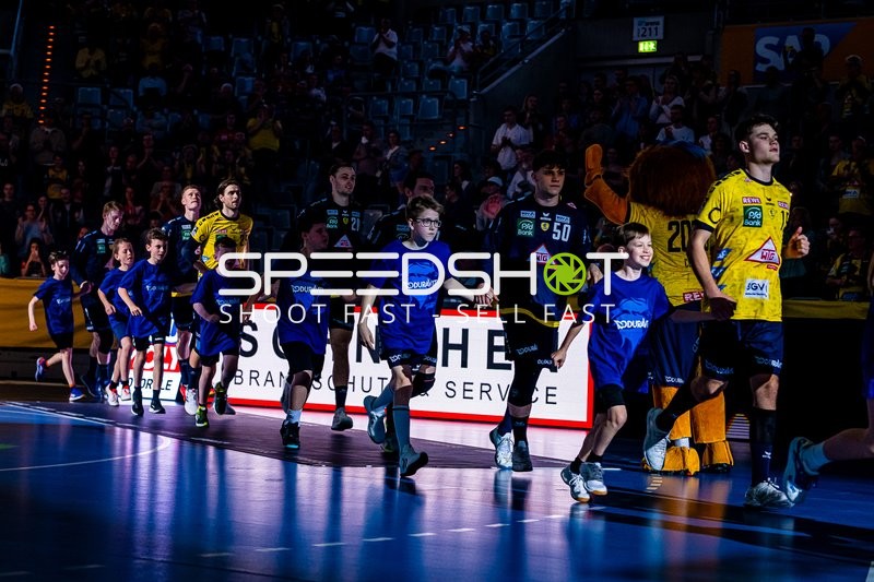 Handball I Herren I Saison 2023-2024 I Liqui Moly Handballbundesliga I 27. Spieltag I Rhein-Neckar Löwen - Bergischer HC I 12.04.2024