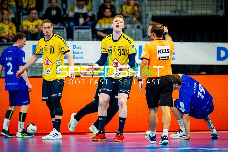 Handball I Herren I Saison 2023-2024 I Liqui Moly Handballbundesliga I 27. Spieltag I Rhein-Neckar Löwen - Bergischer HC I 12.04.2024