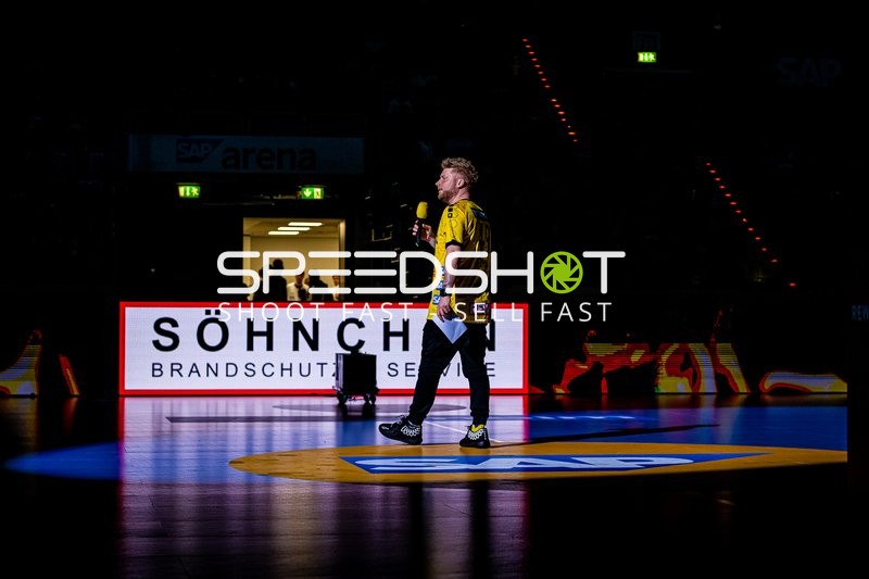 Handball I Herren I Saison 2023-2024 I Liqui Moly Handballbundesliga I 27. Spieltag I Rhein-Neckar Löwen - Bergischer HC I 12.04.2024