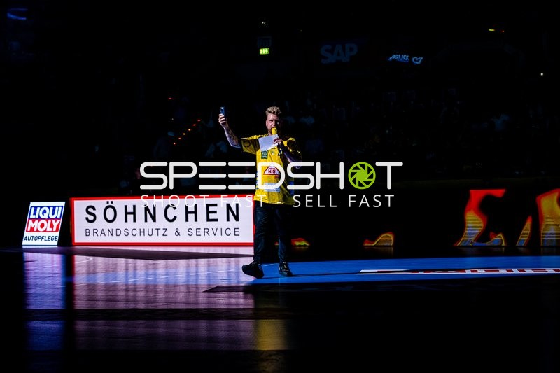 Handball I Herren I Saison 2023-2024 I Liqui Moly Handballbundesliga I 27. Spieltag I Rhein-Neckar Löwen - Bergischer HC I 12.04.2024