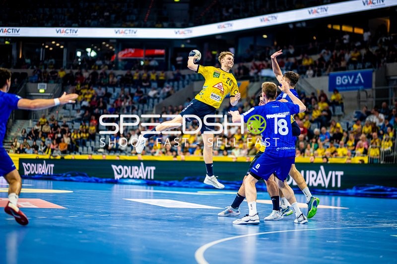 Handball I Herren I Saison 2023-2024 I Liqui Moly Handballbundesliga I 27. Spieltag I Rhein-Neckar Löwen - Bergischer HC I 12.04.2024