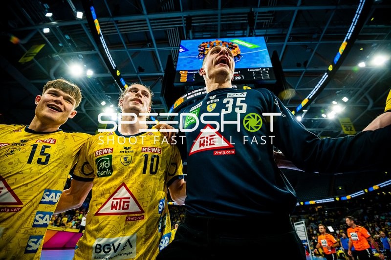 Handball I Herren I Saison 2023-2024 I Liqui Moly Handballbundesliga I 27. Spieltag I Rhein-Neckar Löwen - Bergischer HC I 12.04.2024