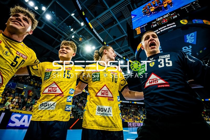 Handball I Herren I Saison 2023-2024 I Liqui Moly Handballbundesliga I 27. Spieltag I Rhein-Neckar Löwen - Bergischer HC I 12.04.2024