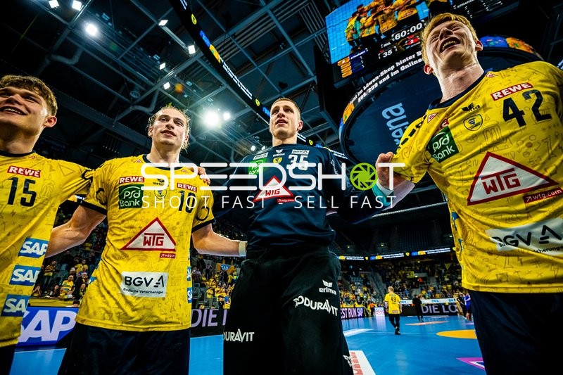 Handball I Herren I Saison 2023-2024 I Liqui Moly Handballbundesliga I 27. Spieltag I Rhein-Neckar Löwen - Bergischer HC I 12.04.2024