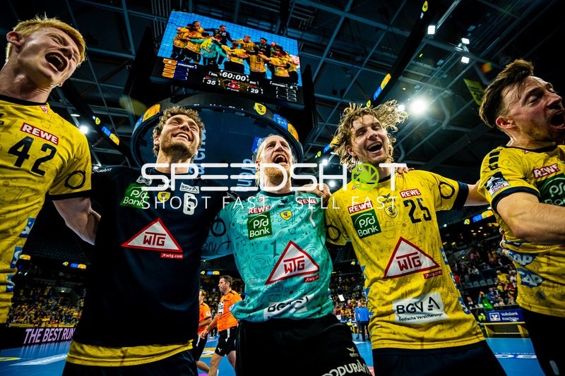 Handball I Herren I Saison 2023-2024 I Liqui Moly Handballbundesliga I 27. Spieltag I Rhein-Neckar Löwen - Bergischer HC I 12.04.2024