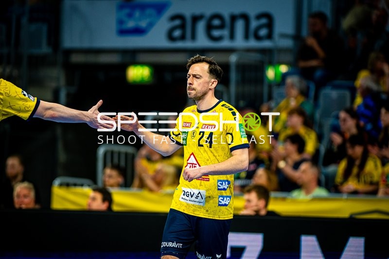 Handball I Herren I Saison 2023-2024 I Liqui Moly Handballbundesliga I 27. Spieltag I Rhein-Neckar Löwen - Bergischer HC I 12.04.2024