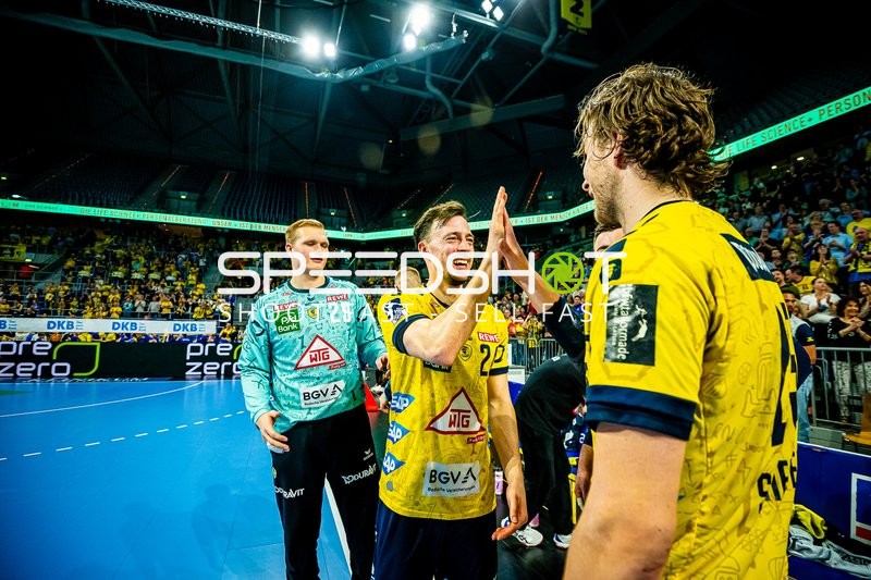 Handball I Herren I Saison 2023-2024 I Liqui Moly Handballbundesliga I 27. Spieltag I Rhein-Neckar Löwen - Bergischer HC I 12.04.2024