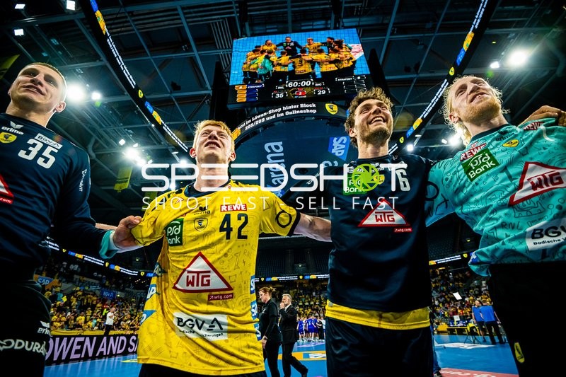 Handball I Herren I Saison 2023-2024 I Liqui Moly Handballbundesliga I 27. Spieltag I Rhein-Neckar Löwen - Bergischer HC I 12.04.2024