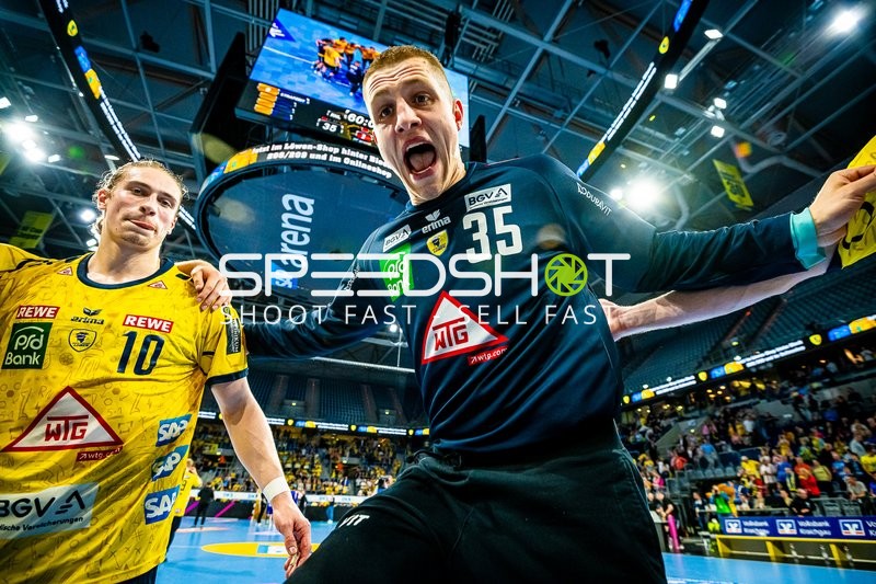 Handball I Herren I Saison 2023-2024 I Liqui Moly Handballbundesliga I 27. Spieltag I Rhein-Neckar Löwen - Bergischer HC I 12.04.2024