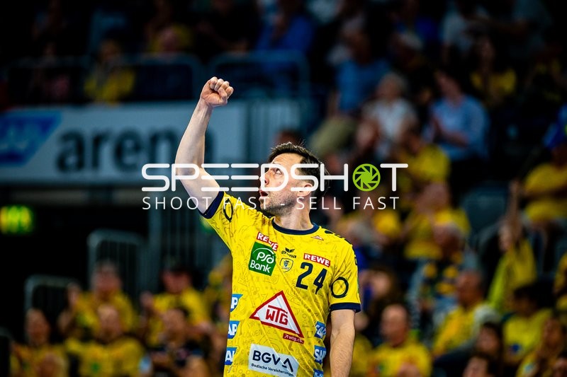 Handball I Herren I Saison 2023-2024 I Liqui Moly Handballbundesliga I 27. Spieltag I Rhein-Neckar Löwen - Bergischer HC I 12.04.2024