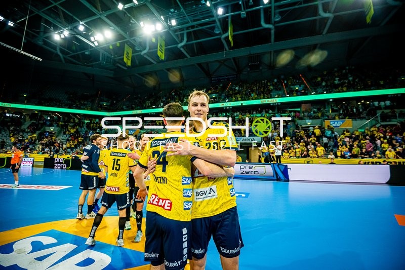 Handball I Herren I Saison 2023-2024 I Liqui Moly Handballbundesliga I 27. Spieltag I Rhein-Neckar Löwen - Bergischer HC I 12.04.2024