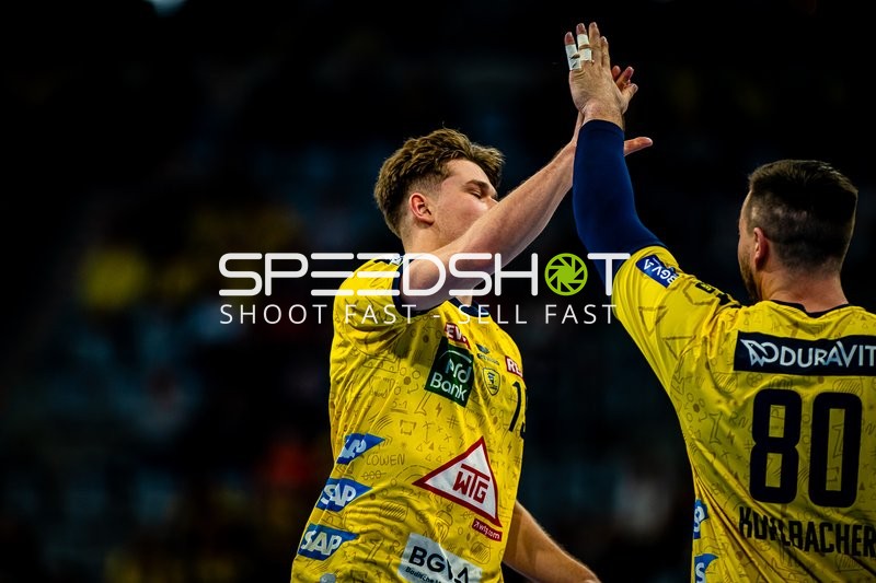 Handball I Herren I Saison 2023-2024 I Liqui Moly Handballbundesliga I 27. Spieltag I Rhein-Neckar Löwen - Bergischer HC I 12.04.2024