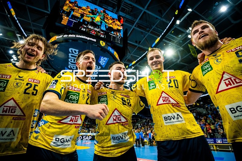 Handball I Herren I Saison 2023-2024 I Liqui Moly Handballbundesliga I 27. Spieltag I Rhein-Neckar Löwen - Bergischer HC I 12.04.2024