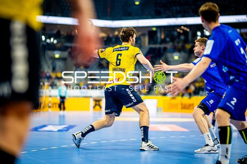 Handball I Herren I Saison 2023-2024 I Liqui Moly Handballbundesliga I 27. Spieltag I Rhein-Neckar Löwen - Bergischer HC I 12.04.2024