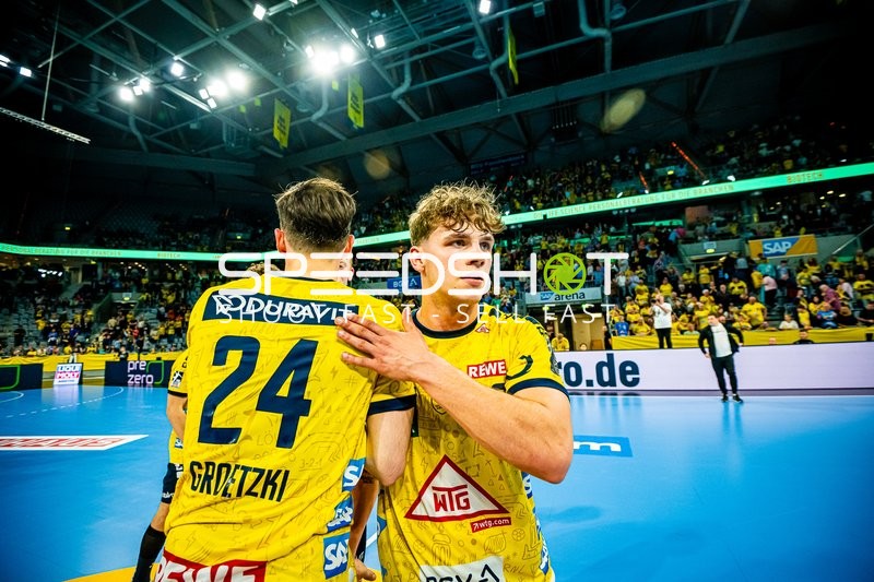 Handball I Herren I Saison 2023-2024 I Liqui Moly Handballbundesliga I 27. Spieltag I Rhein-Neckar Löwen - Bergischer HC I 12.04.2024