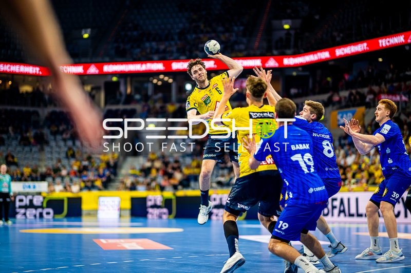 Handball I Herren I Saison 2023-2024 I Liqui Moly Handballbundesliga I 27. Spieltag I Rhein-Neckar Löwen - Bergischer HC I 12.04.2024