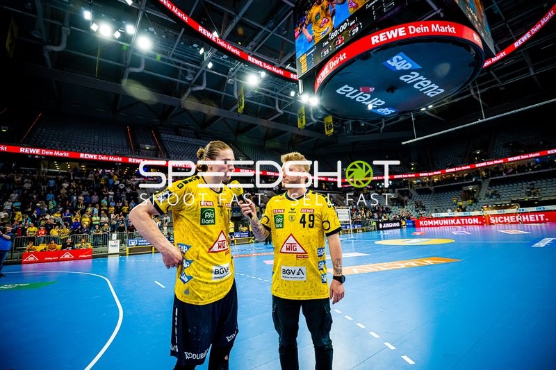 Handball I Herren I Saison 2023-2024 I Liqui Moly Handballbundesliga I 27. Spieltag I Rhein-Neckar Löwen - Bergischer HC I 12.04.2024