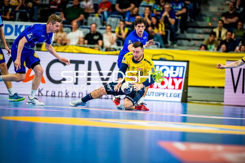 Handball I Herren I Saison 2023-2024 I Liqui Moly Handballbundesliga I 27. Spieltag I Rhein-Neckar Löwen - Bergischer HC I 12.04.2024