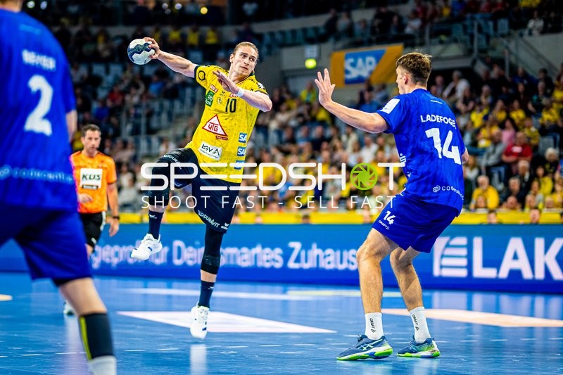 Handball I Herren I Saison 2023-2024 I Liqui Moly Handballbundesliga I 27. Spieltag I Rhein-Neckar Löwen - Bergischer HC I 12.04.2024