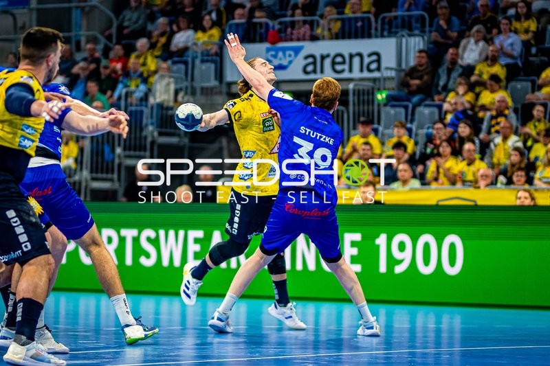 Handball I Herren I Saison 2023-2024 I Liqui Moly Handballbundesliga I 27. Spieltag I Rhein-Neckar Löwen - Bergischer HC I 12.04.2024