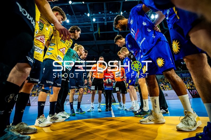 Handball I Herren I Saison 2023-2024 I Liqui Moly Handballbundesliga I 27. Spieltag I Rhein-Neckar Löwen - Bergischer HC I 12.04.2024