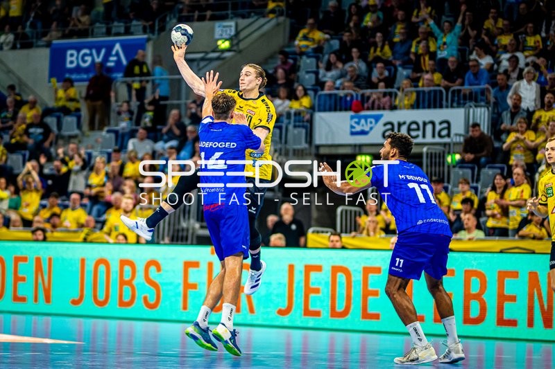 Handball I Herren I Saison 2023-2024 I Liqui Moly Handballbundesliga I 27. Spieltag I Rhein-Neckar Löwen - Bergischer HC I 12.04.2024