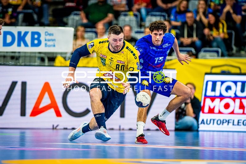 Handball I Herren I Saison 2023-2024 I Liqui Moly Handballbundesliga I 27. Spieltag I Rhein-Neckar Löwen - Bergischer HC I 12.04.2024