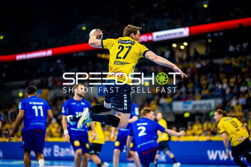 Handball I Herren I Saison 2023-2024 I Liqui Moly Handballbundesliga I 27. Spieltag I Rhein-Neckar Löwen - Bergischer HC I 12.04.2024