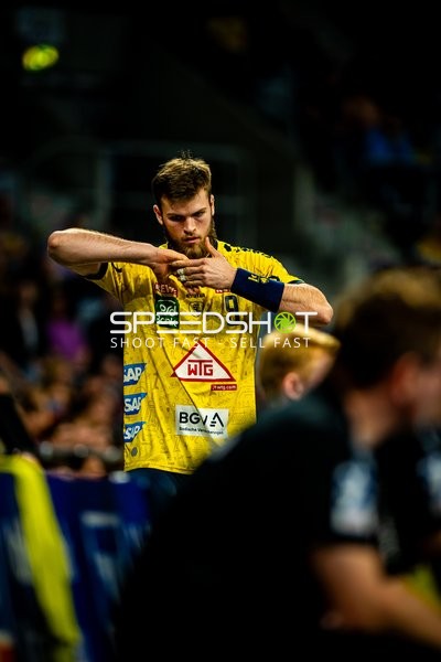 Handball I Herren I Saison 2023-2024 I Liqui Moly Handballbundesliga I 27. Spieltag I Rhein-Neckar Löwen - Bergischer HC I 12.04.2024