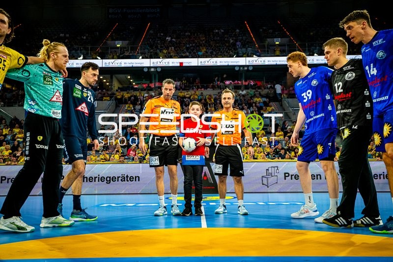 Handball I Herren I Saison 2023-2024 I Liqui Moly Handballbundesliga I 27. Spieltag I Rhein-Neckar Löwen - Bergischer HC I 12.04.2024