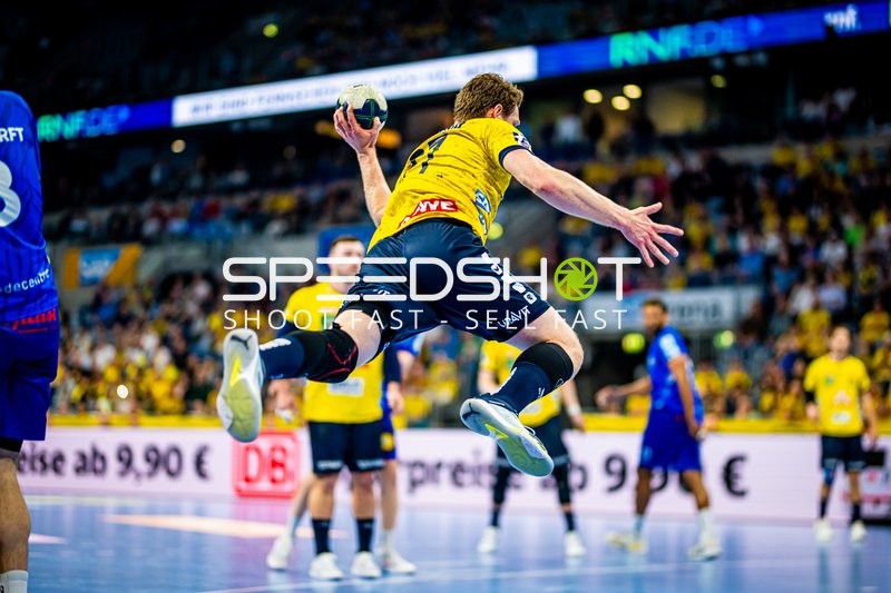 Handball I Herren I Saison 2023-2024 I Liqui Moly Handballbundesliga I 27. Spieltag I Rhein-Neckar Löwen - Bergischer HC I 12.04.2024